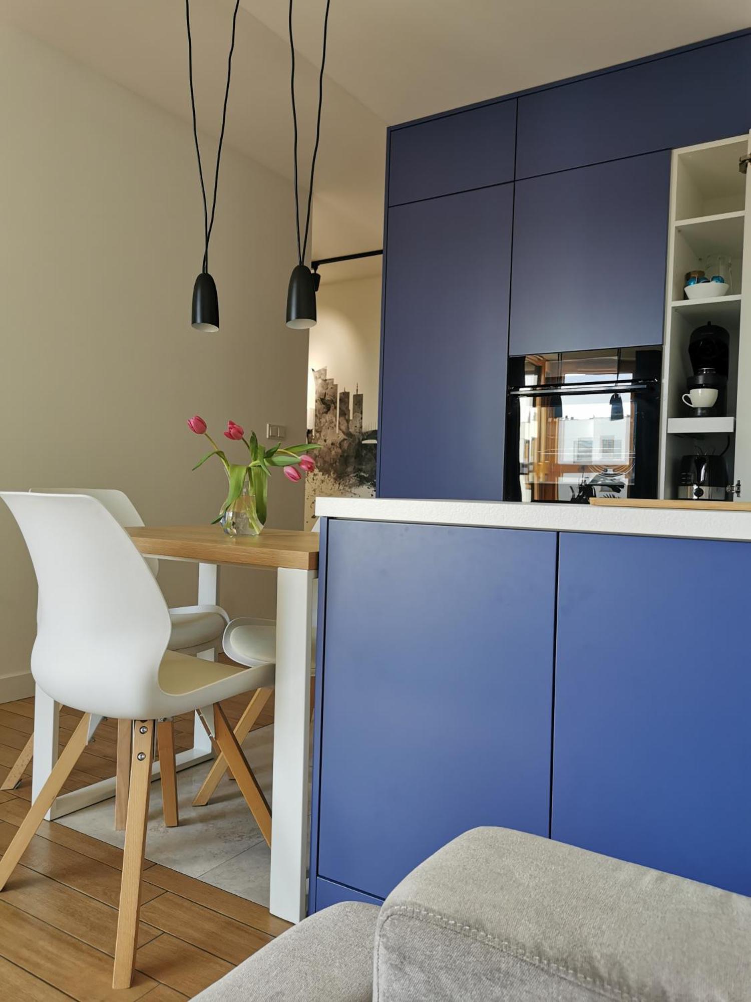 Wola Blue Modern Apartment วอร์ซอ ภายนอก รูปภาพ
