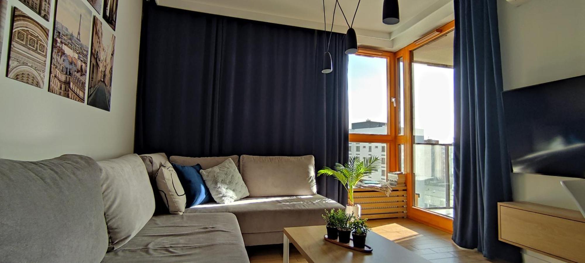 Wola Blue Modern Apartment วอร์ซอ ภายนอก รูปภาพ