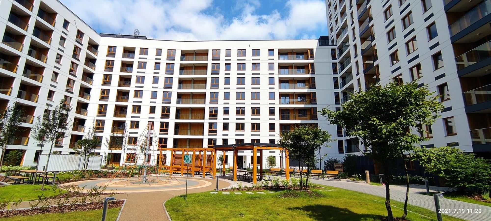 Wola Blue Modern Apartment วอร์ซอ ภายนอก รูปภาพ